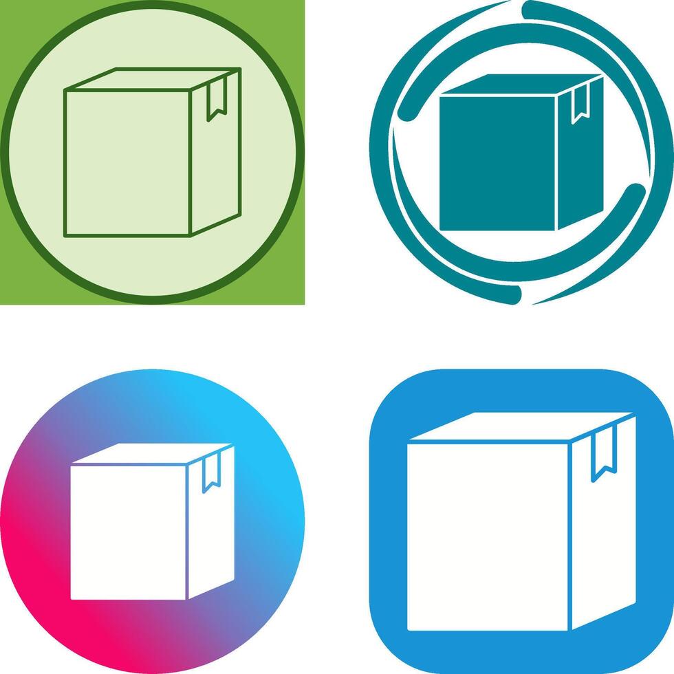 Box Icon Design vector