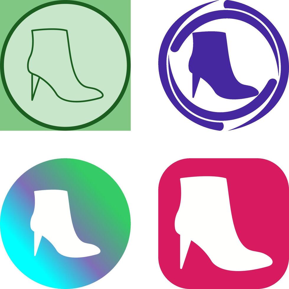 Stilletos Icon Design vector