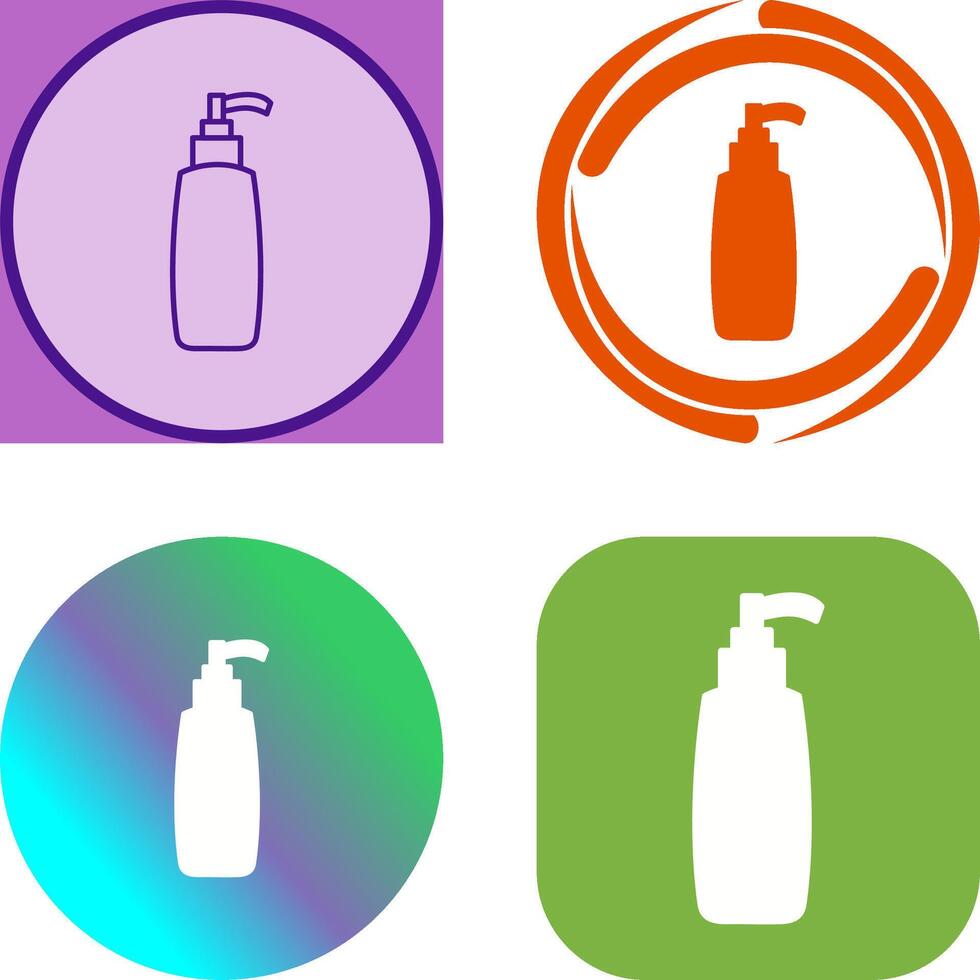 Cosmetic Product Icon Design vector