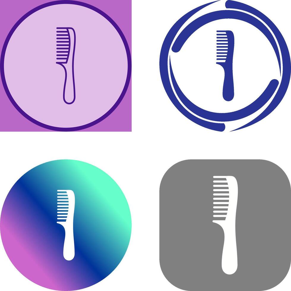 Comb Icon Design vector