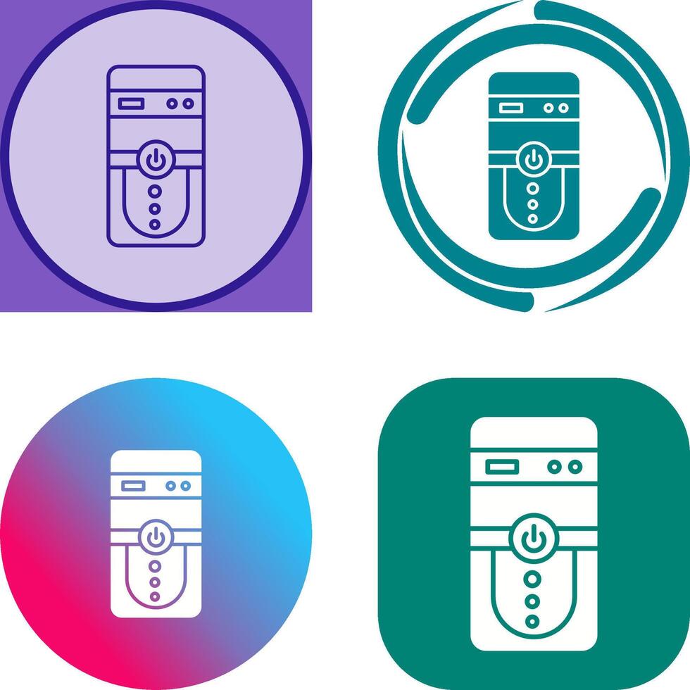 Cpu Icon Design vector