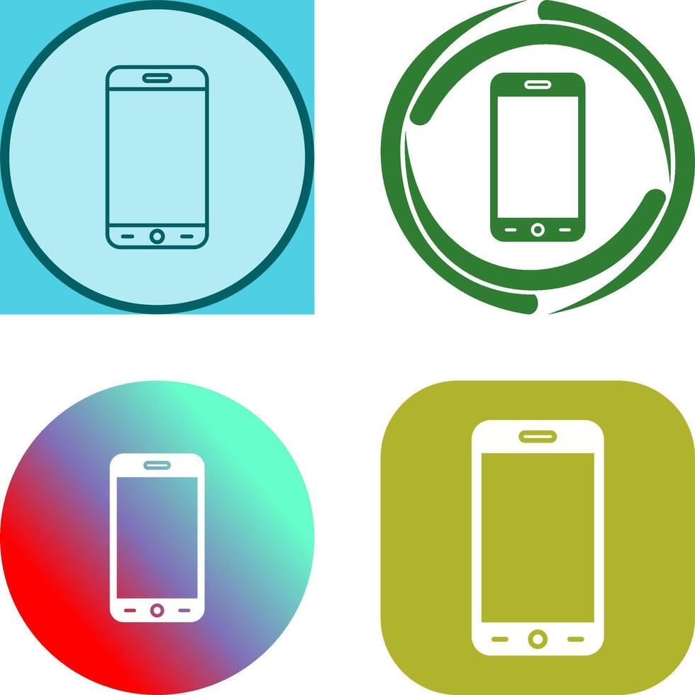 Smartphone Icon Design vector