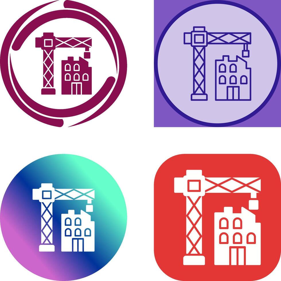 Construction Icon Design vector