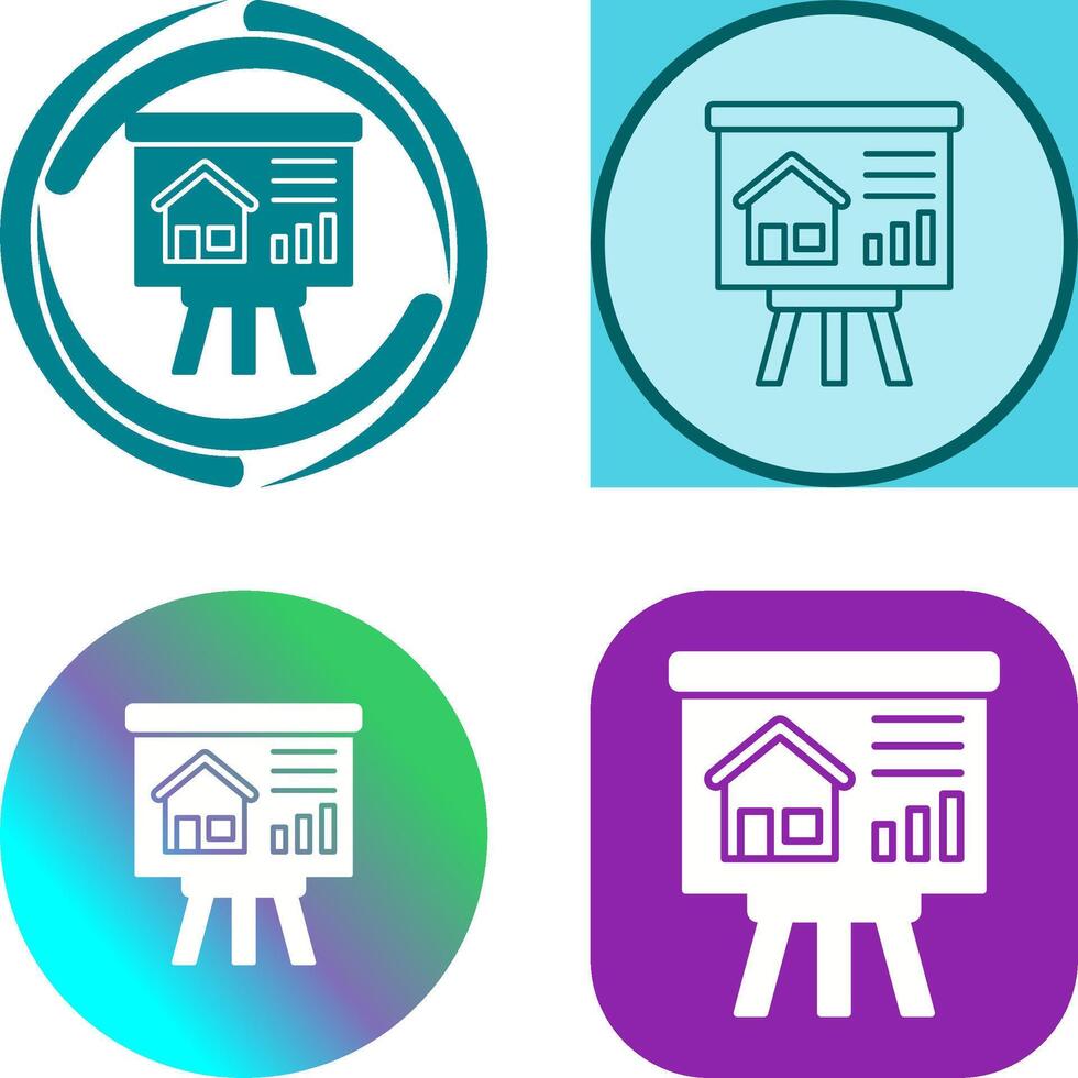 Presentation Icon Design vector