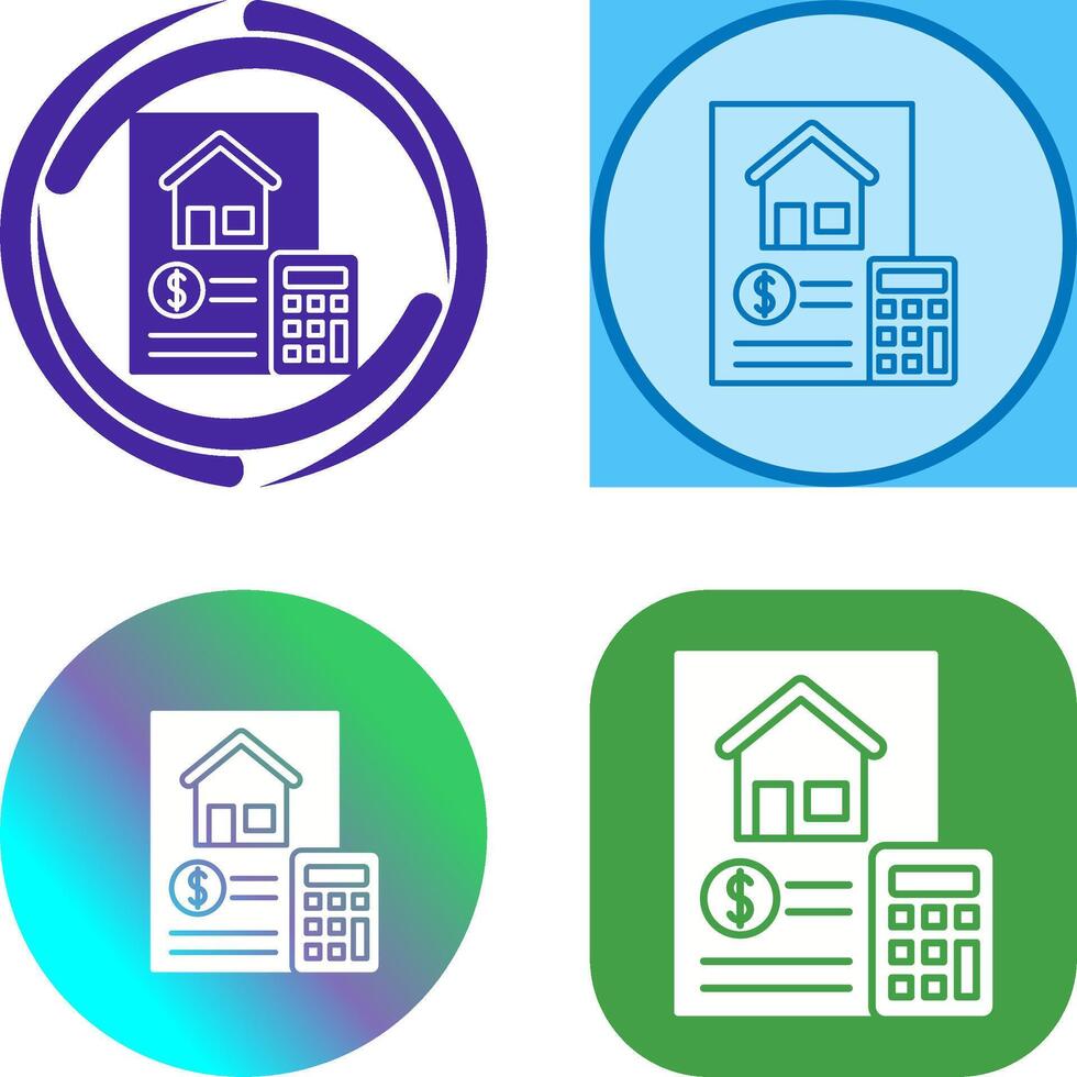 Calculator Icon Design vector