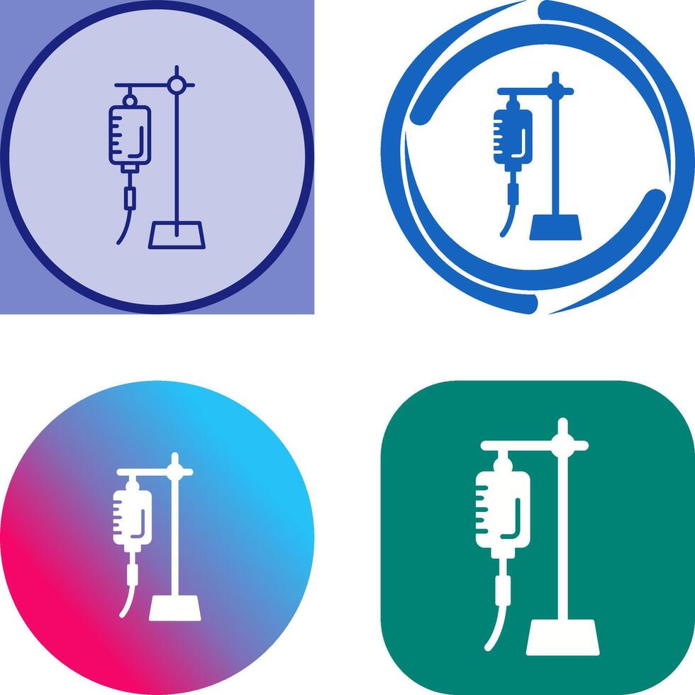 Saline Icon Design vector