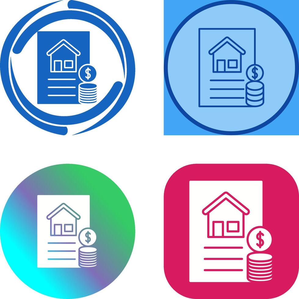 Financial Icon Design vector