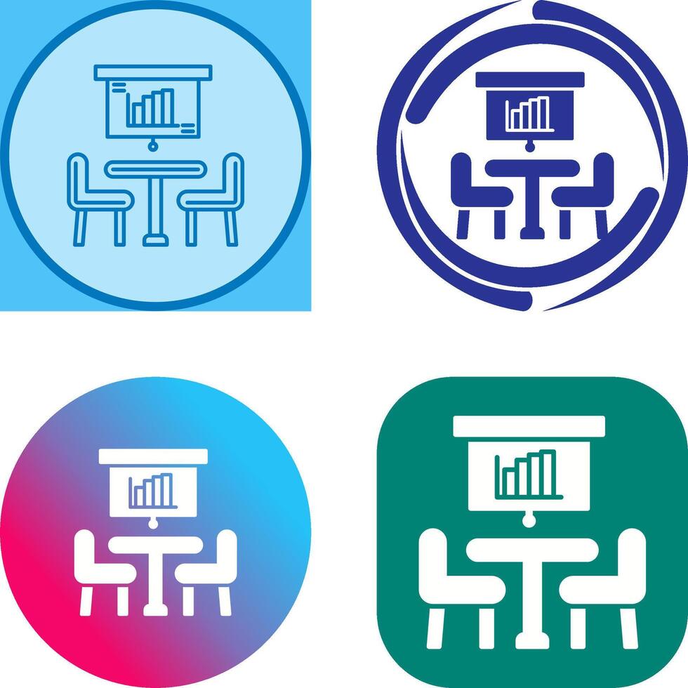 Meeting Icon Design vector