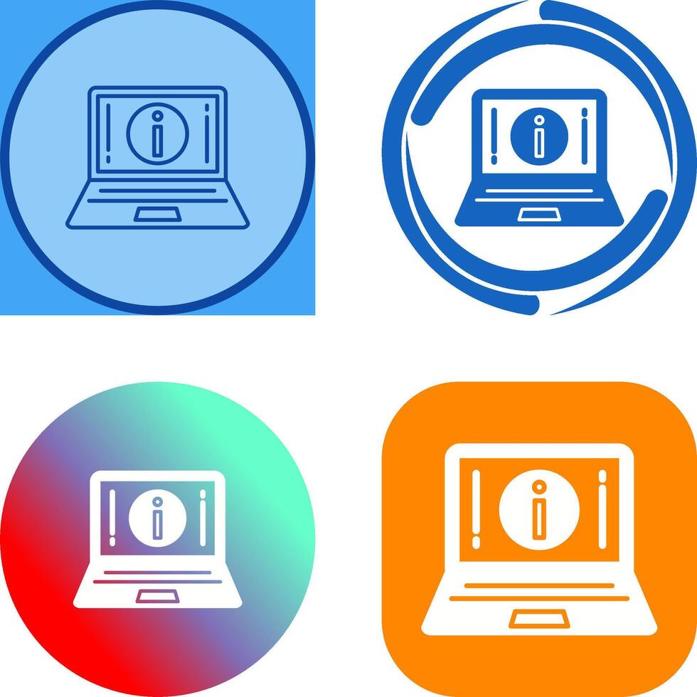 Information Icon Design vector