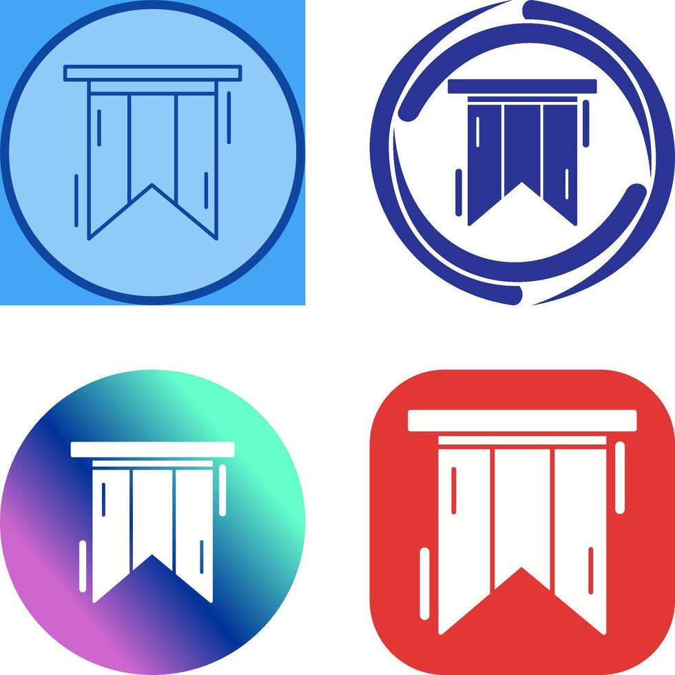 Bookmark Icon Design vector