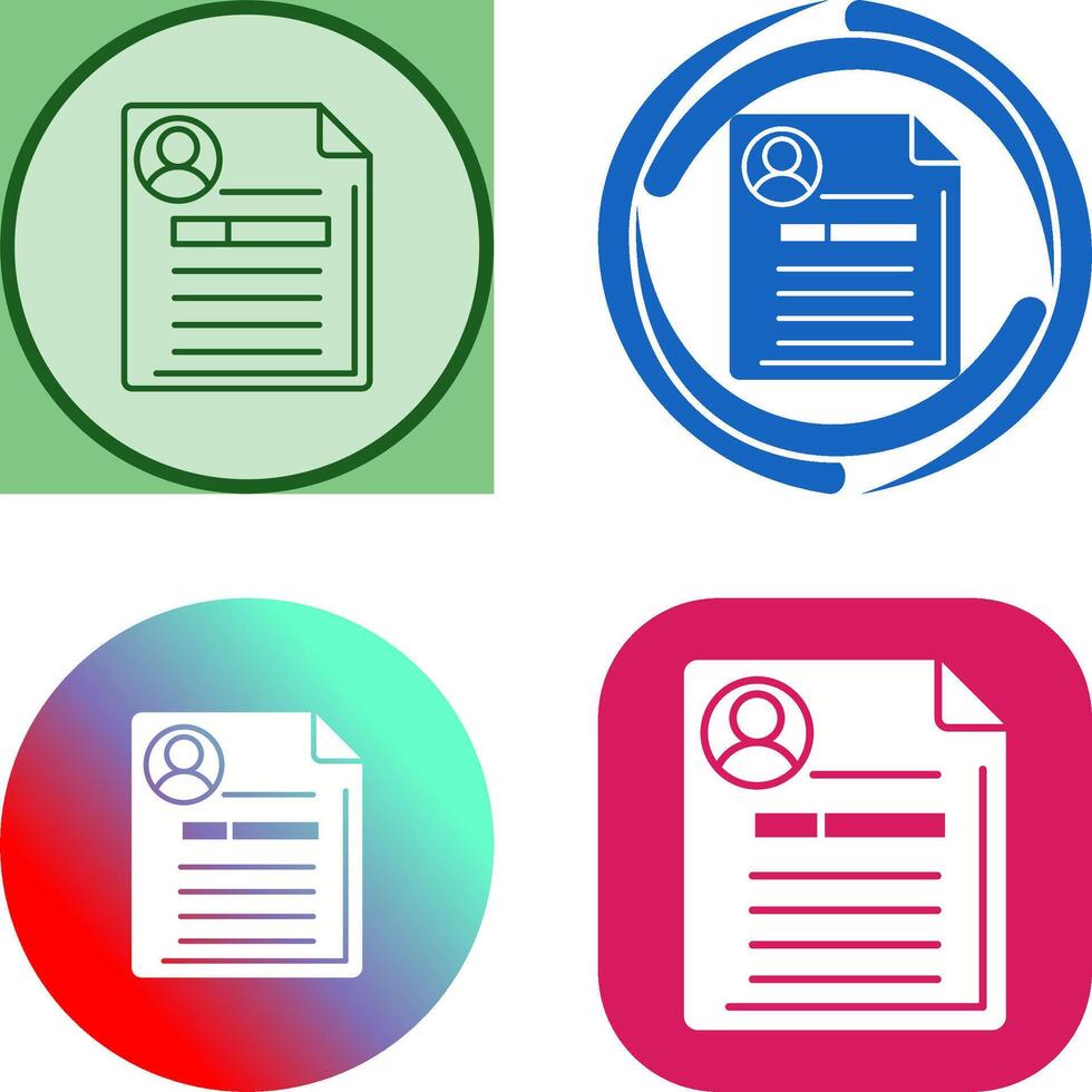 Contact Icon Design vector