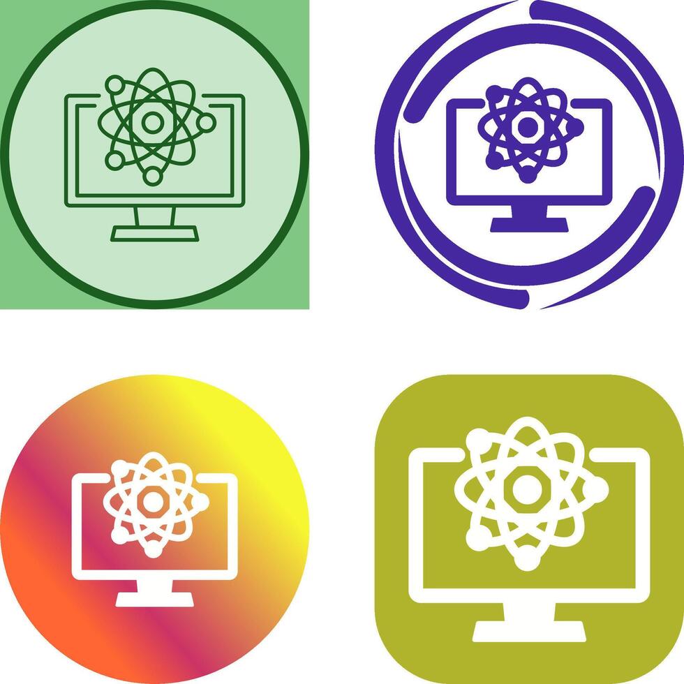 Science Icon Design vector