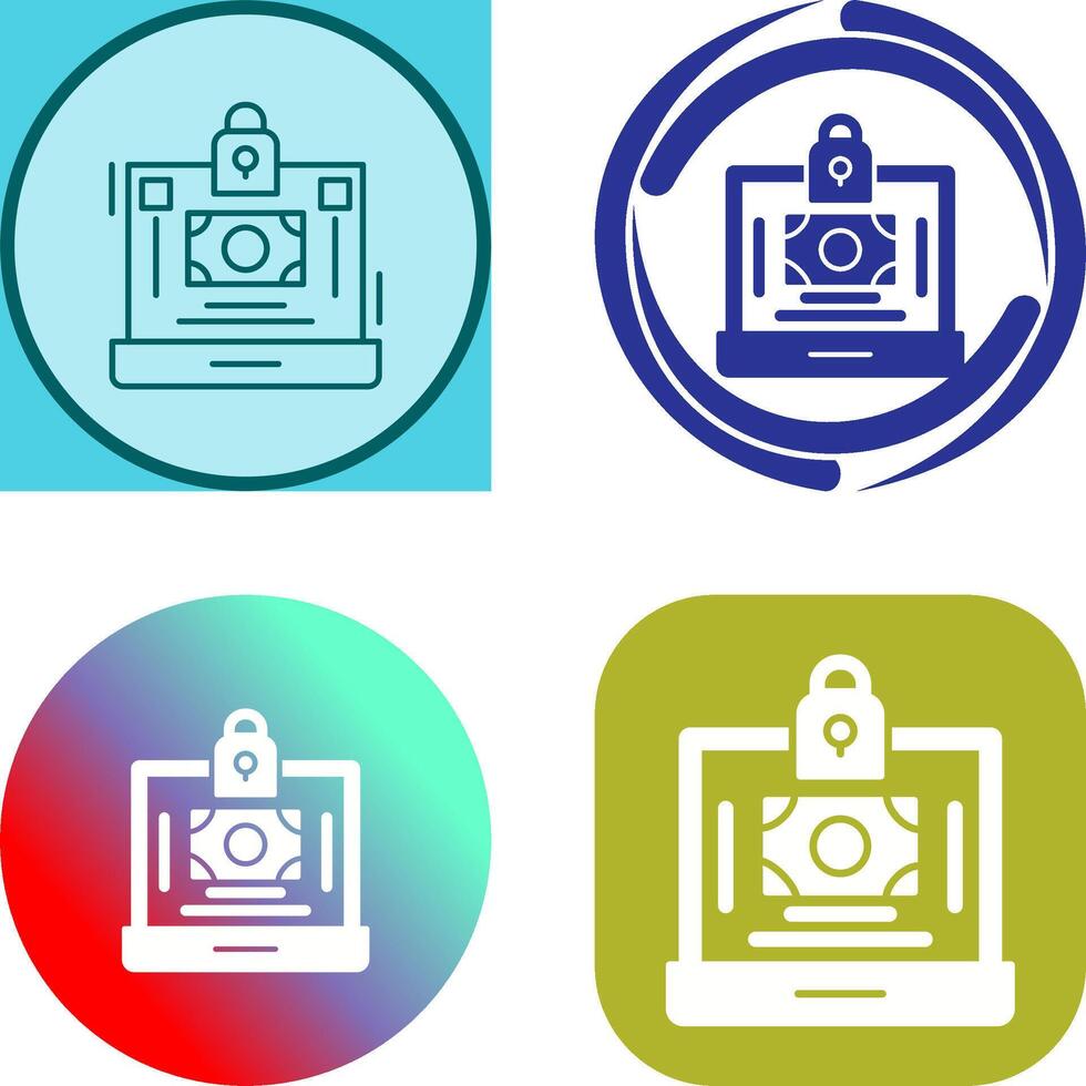 Secure Payment Icon Design vector