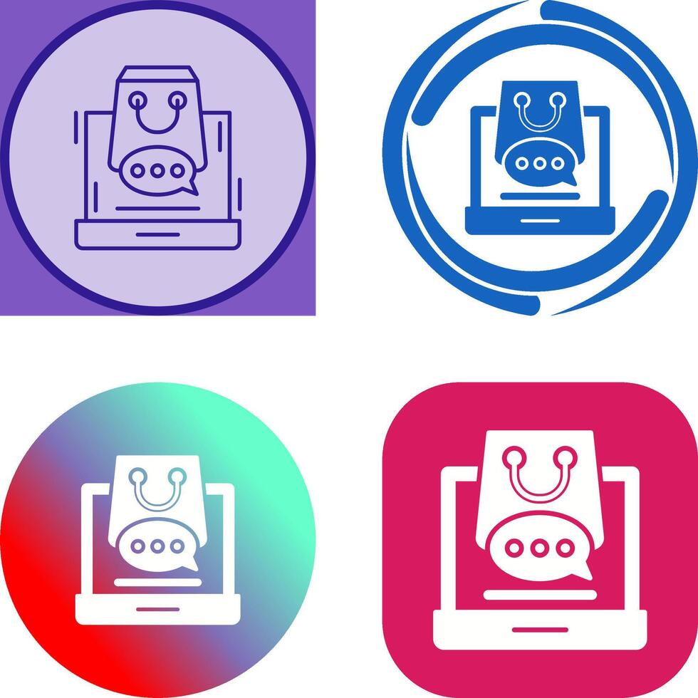 Shopping Feeds Icon Design vector