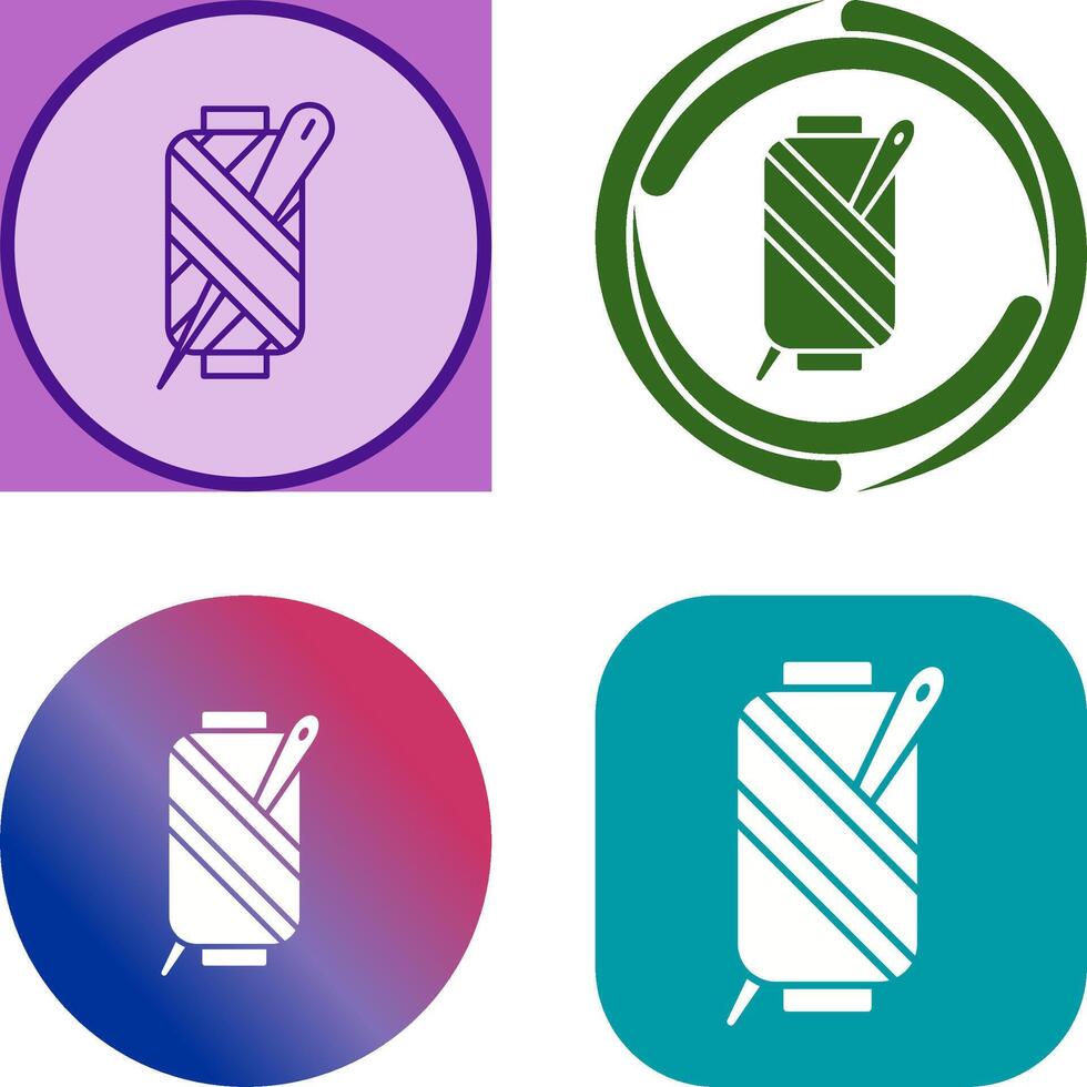 Needle Icon Design vector