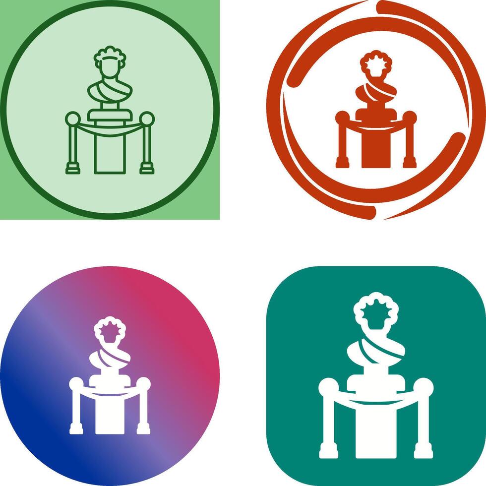 Exhibition Icon Design vector
