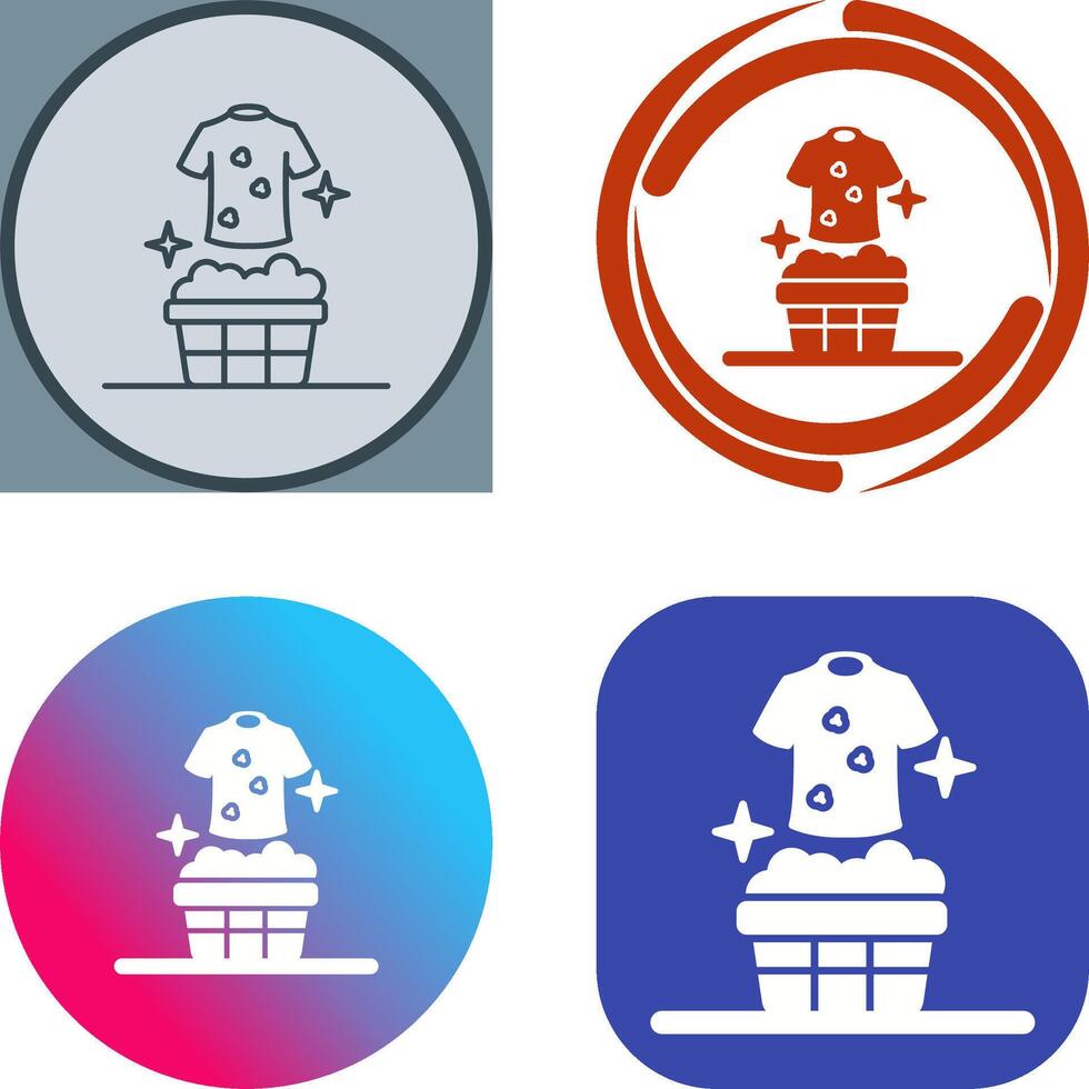 Laundry Icon Design vector