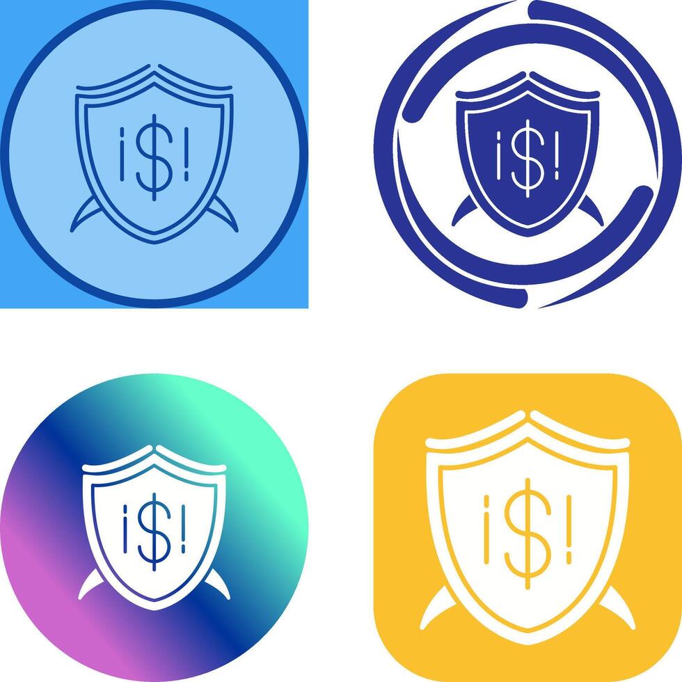 Shield Icon Design vector