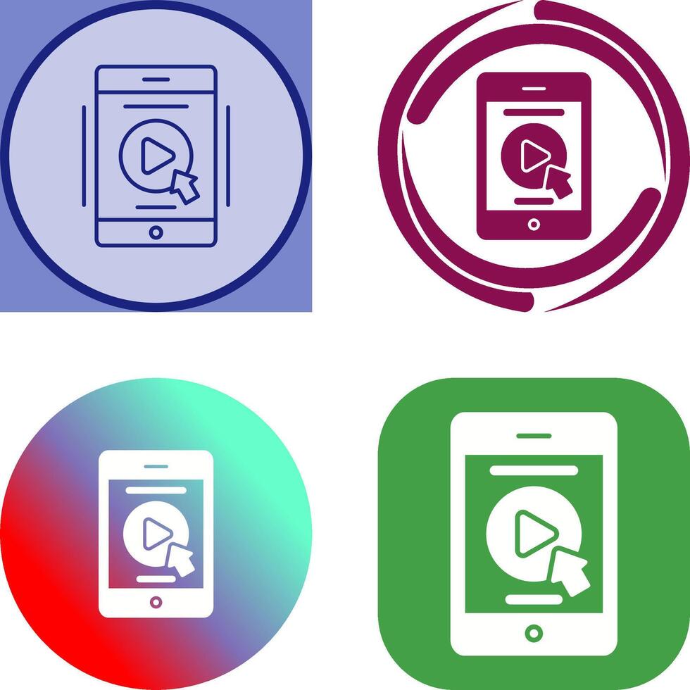 Slidesshow Icon Design vector