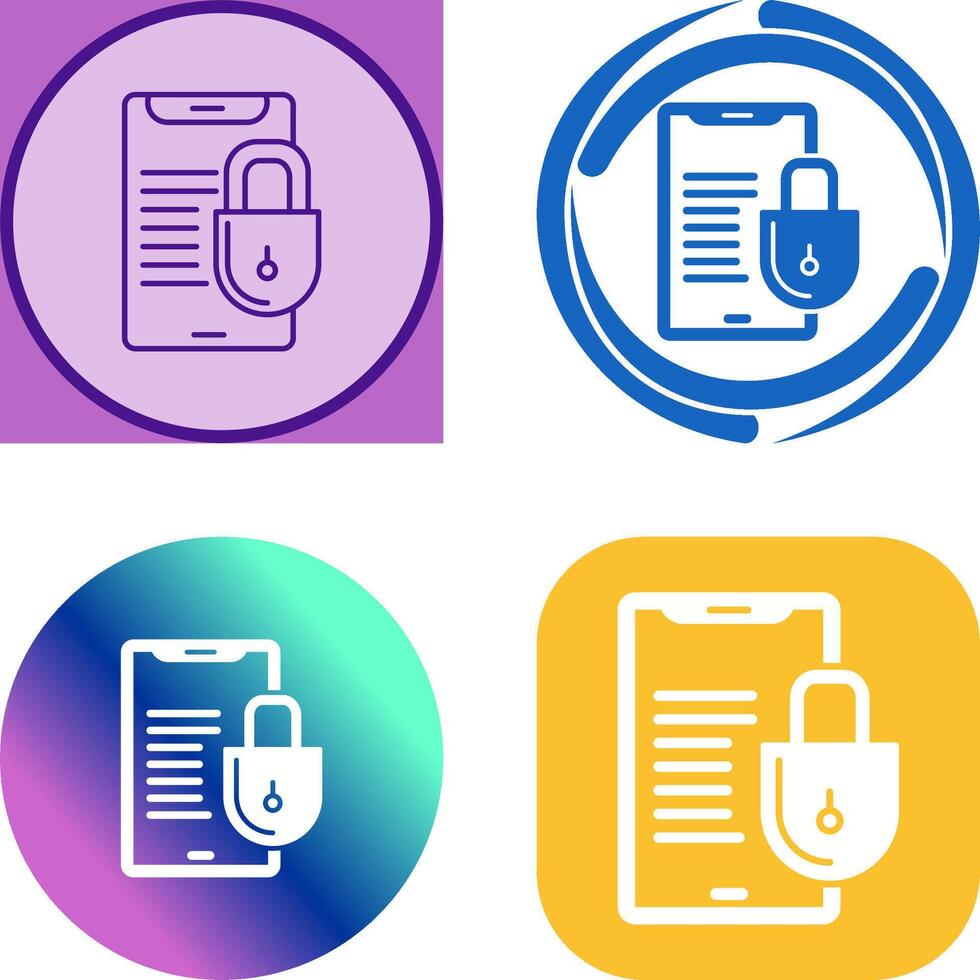 Smart Phone Icon Design vector