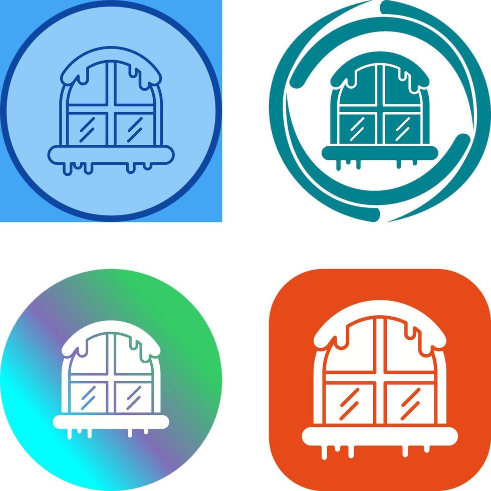 Window Icon Design vector