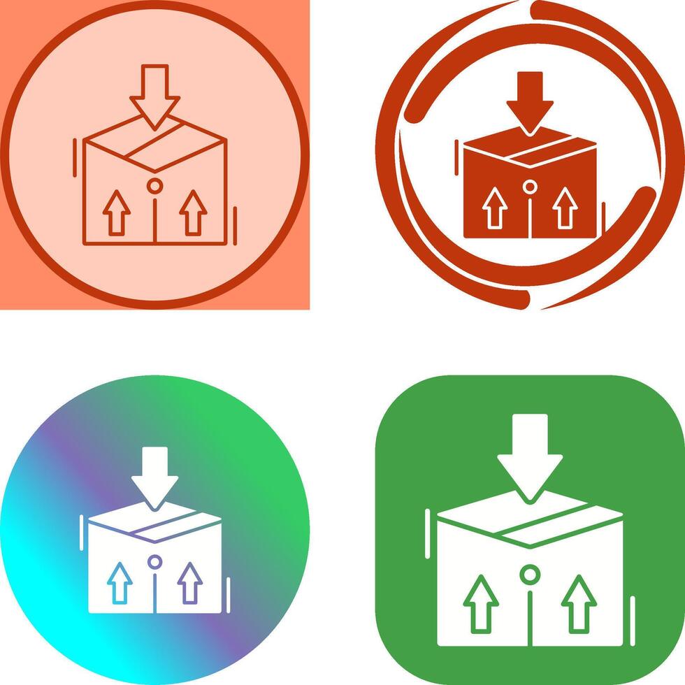 Package Icon Design vector