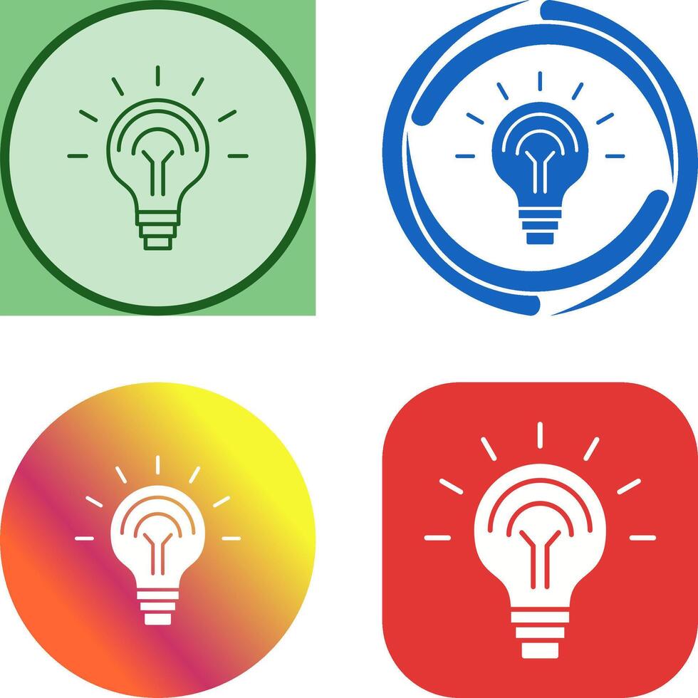 Idea Icon Design vector