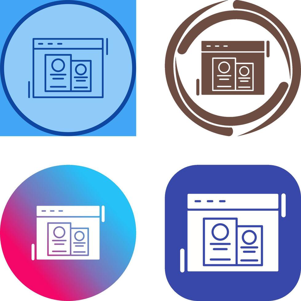 User Icon Design vector