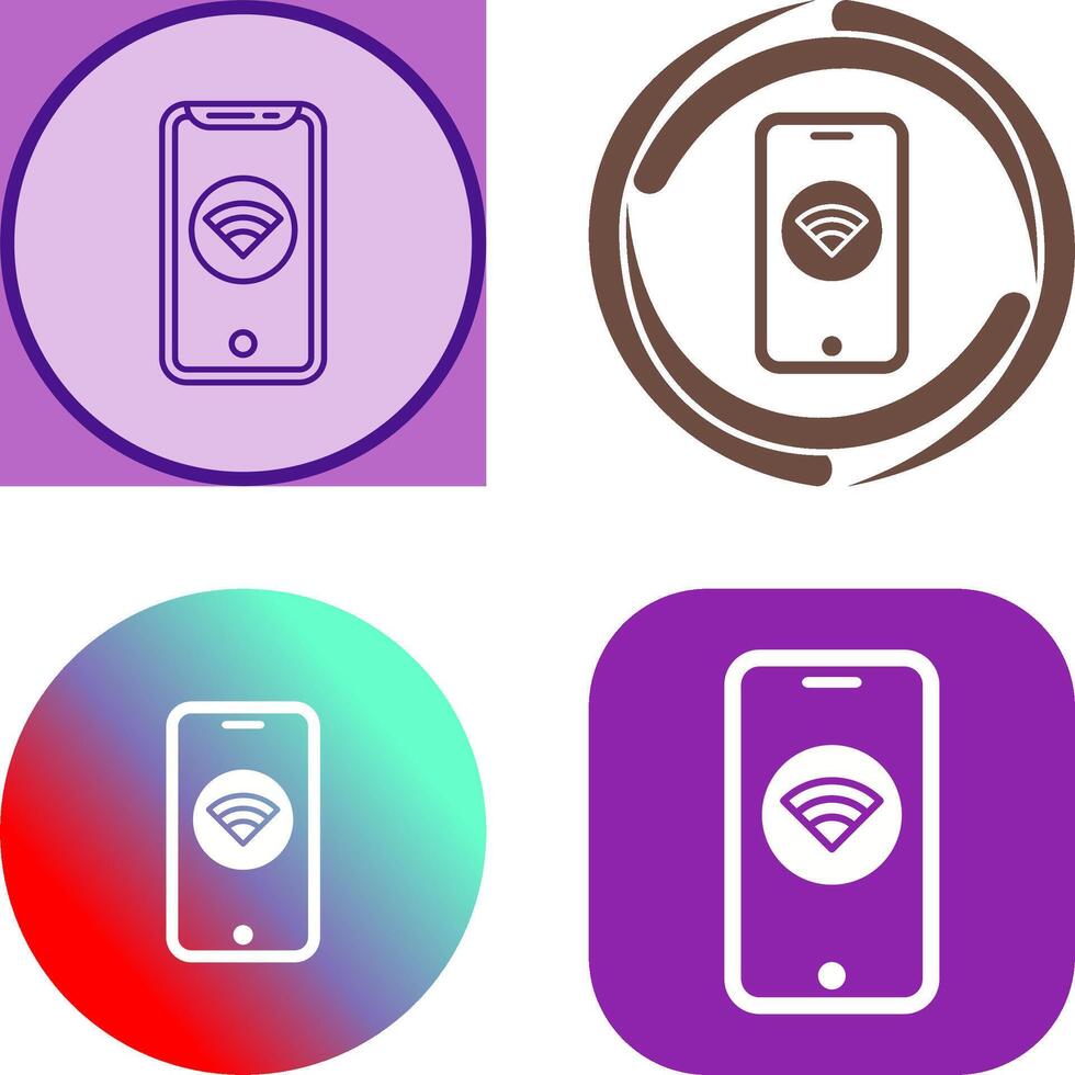 Wifi Icon Design vector