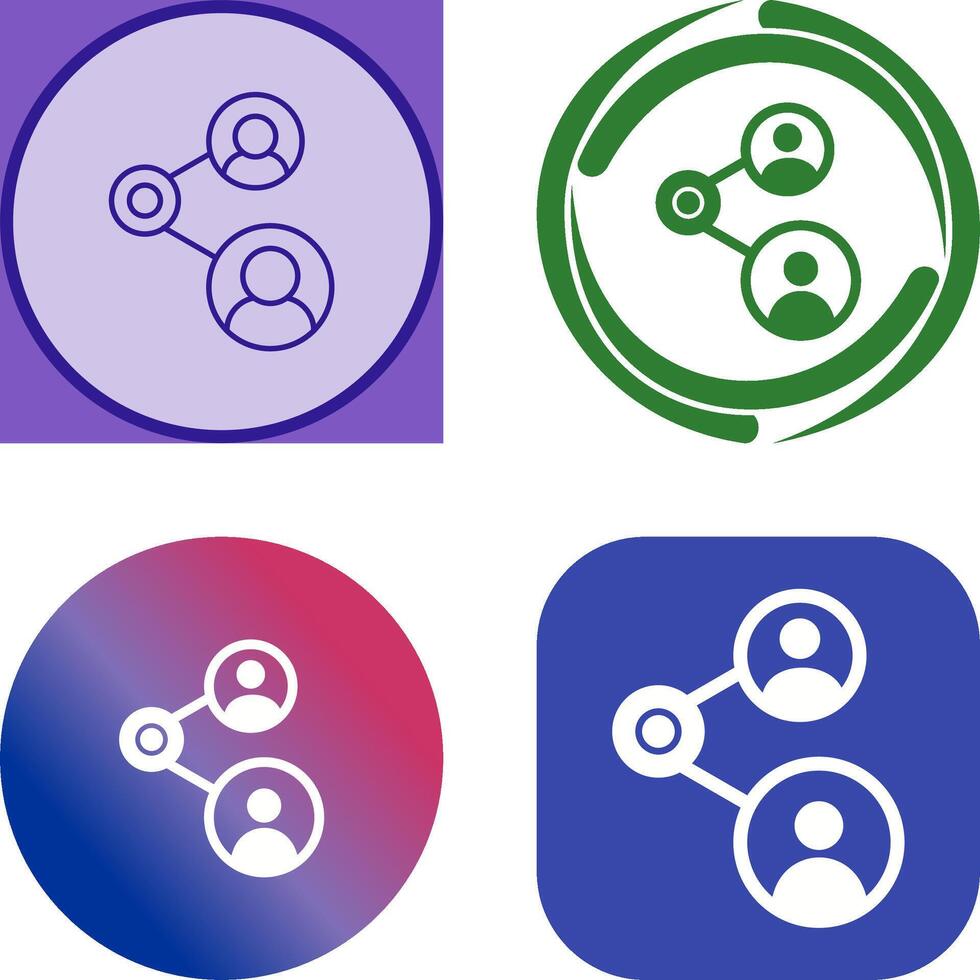 Share Icon Design vector