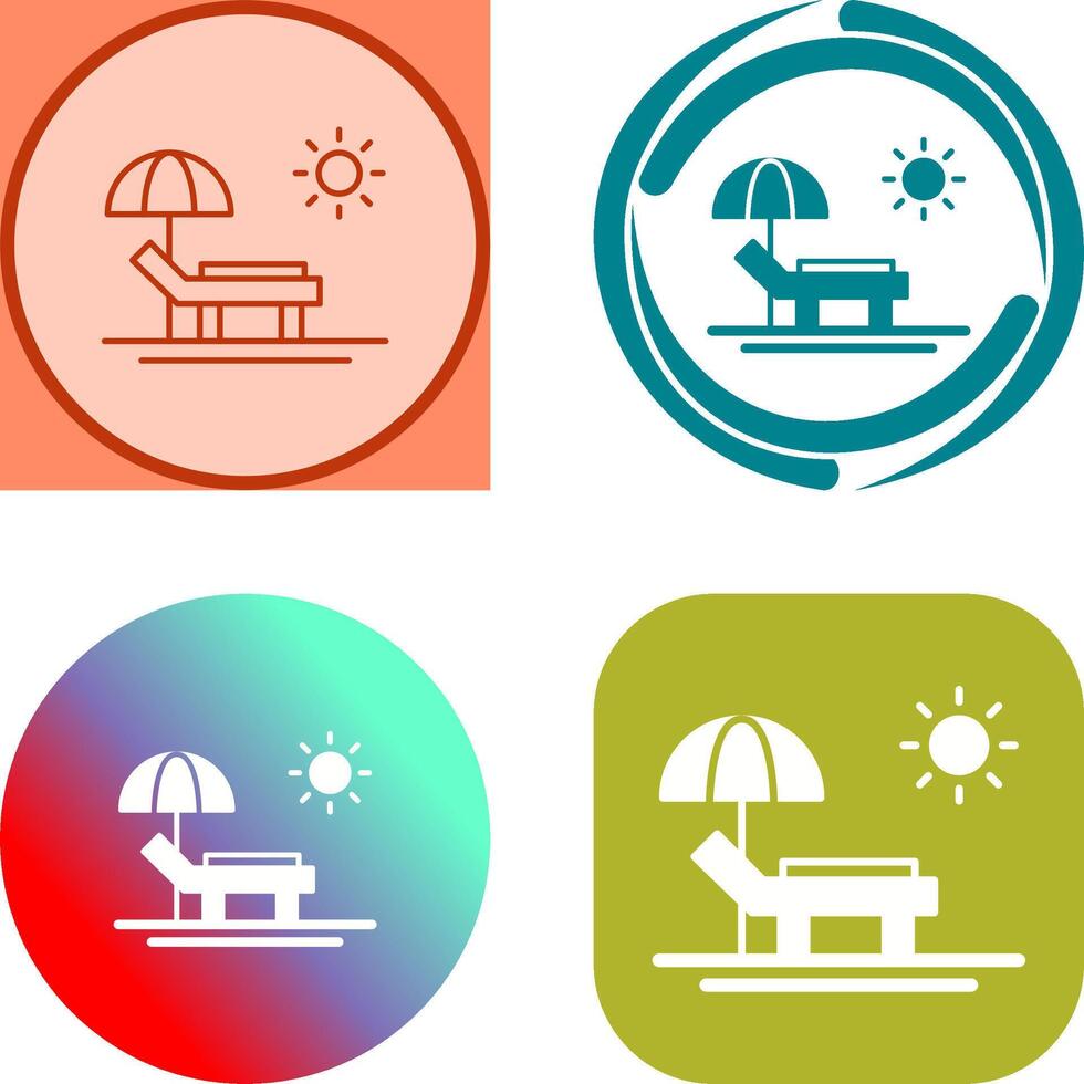 Hammock Icon Design vector