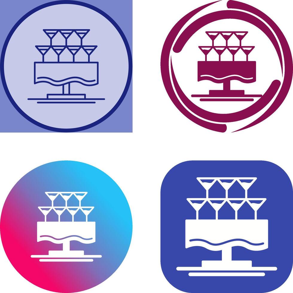 Glasses Icon Design vector
