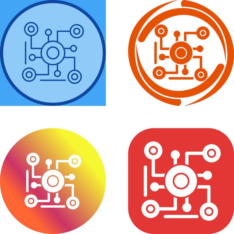 Connection Icon Design vector