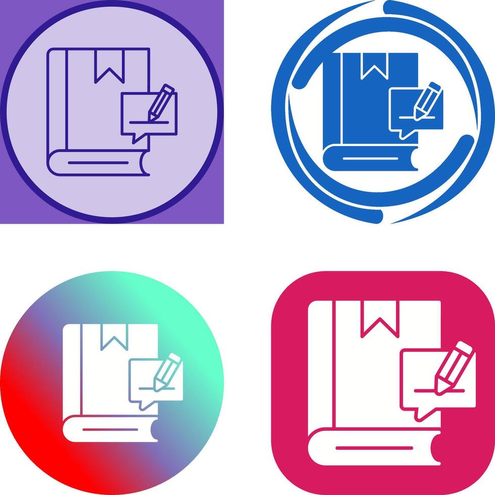Editing Icon Design vector