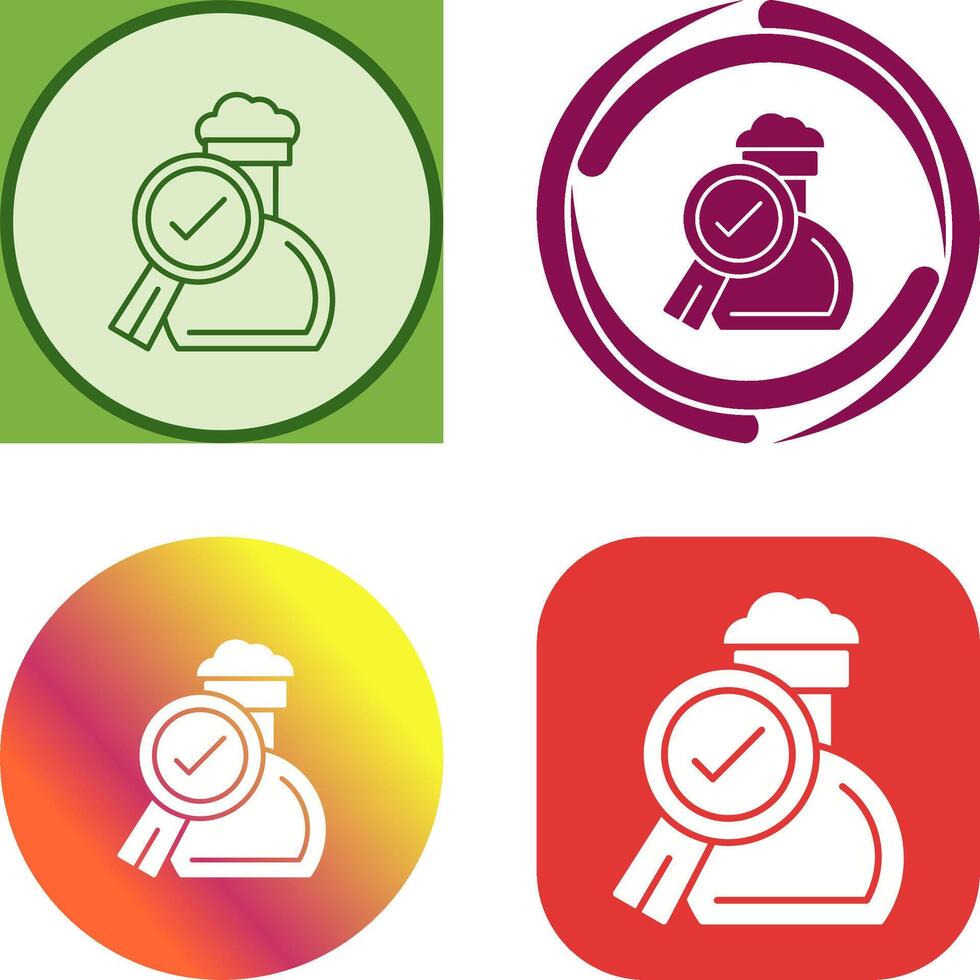 Experiment Icon Design vector