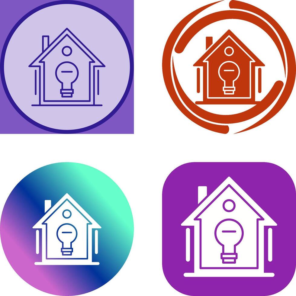 Home Automation Icon Design vector