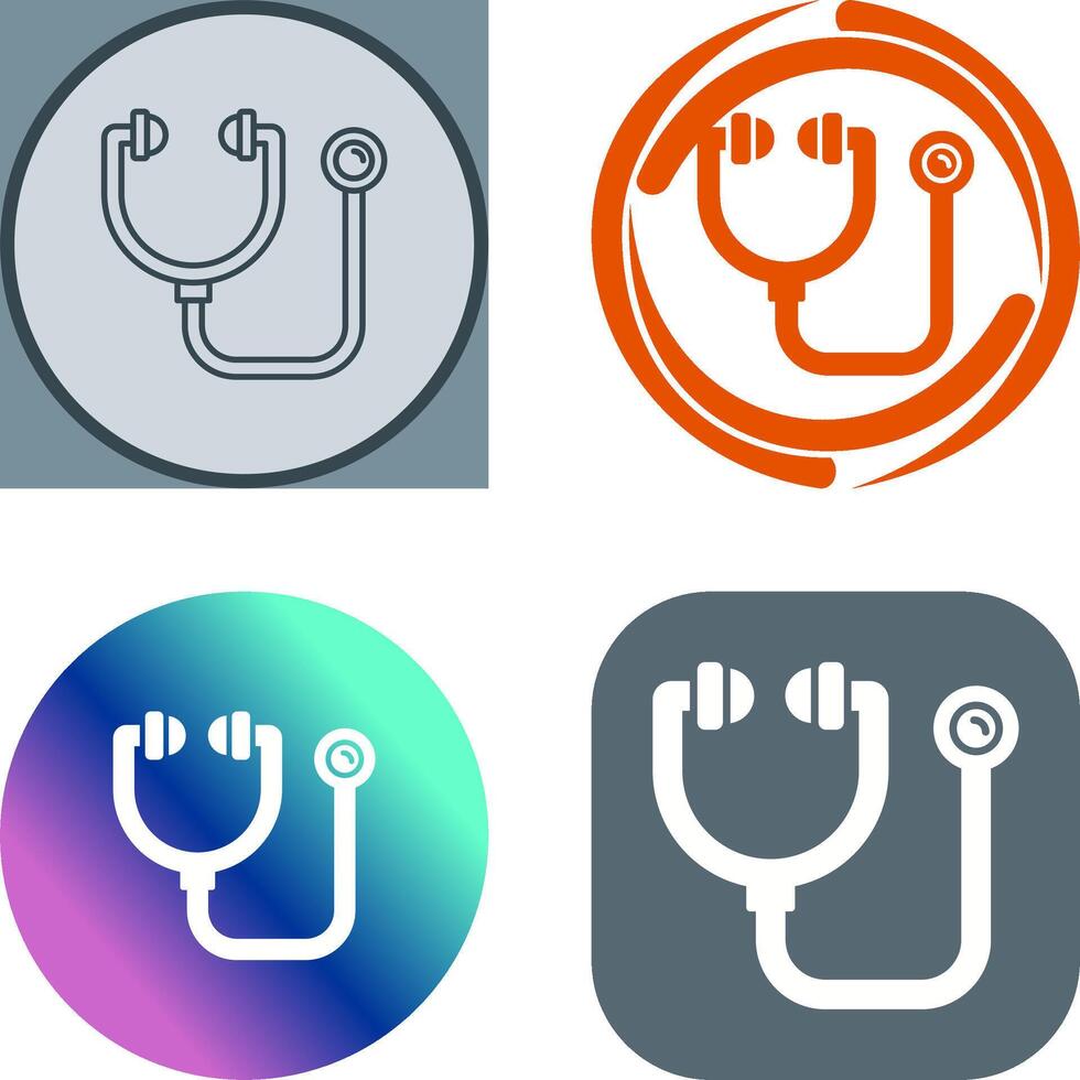 Stethoscope Icon Design vector
