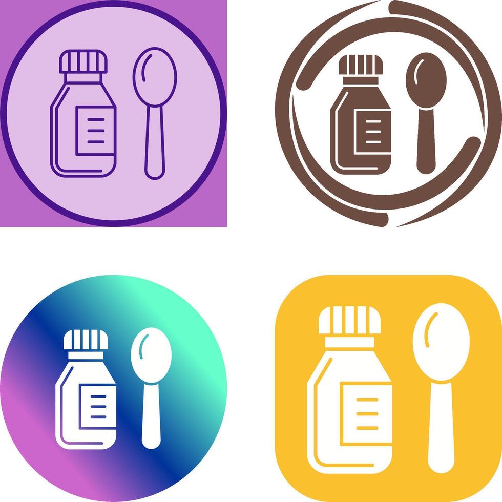 Syrup Icon Design vector
