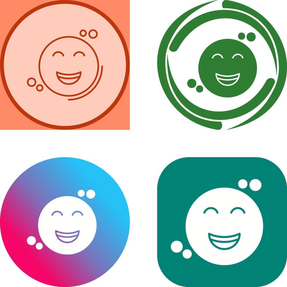 Happy Icon Design vector