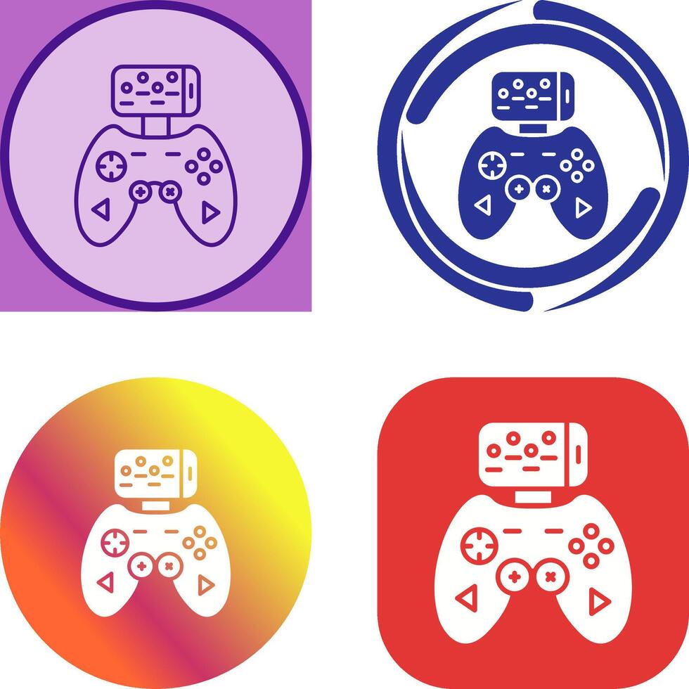 Game Controller Icon Design vector