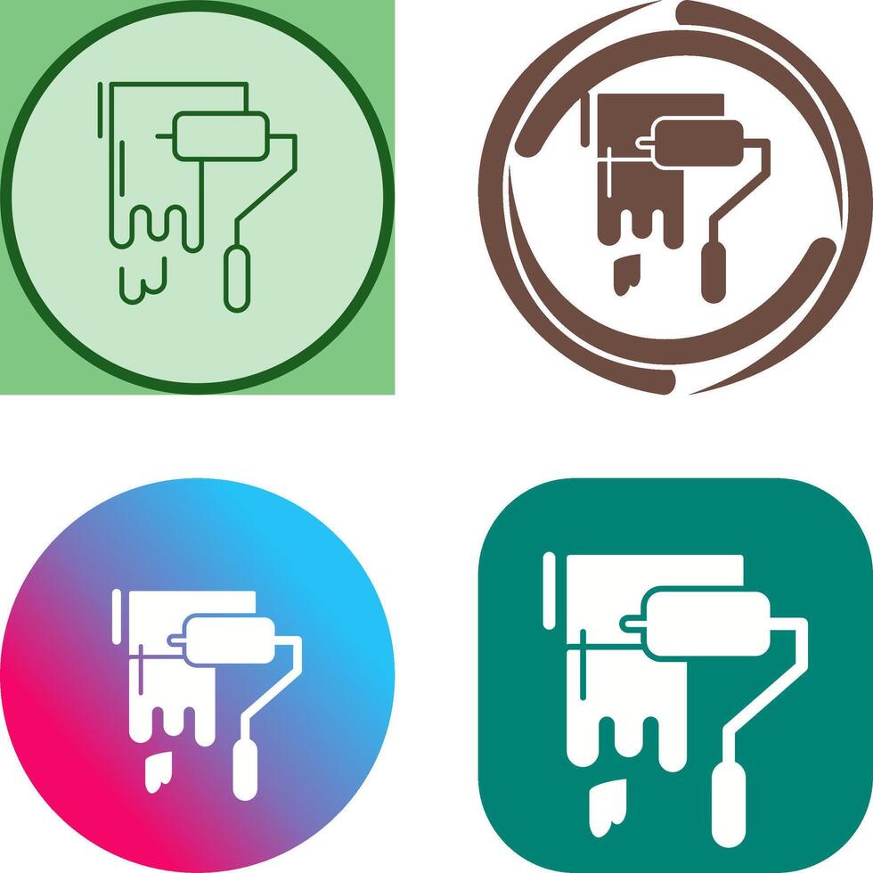 Painting Icon Design vector