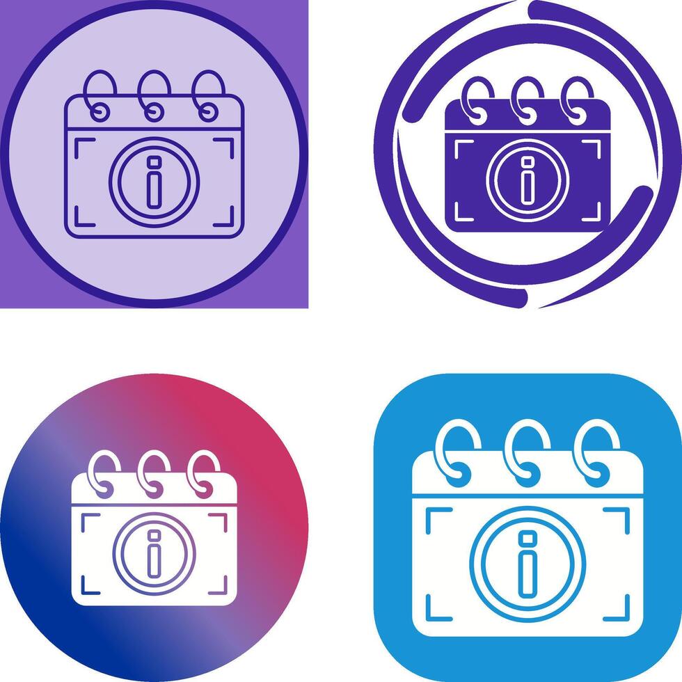 Calendar Icon Design vector