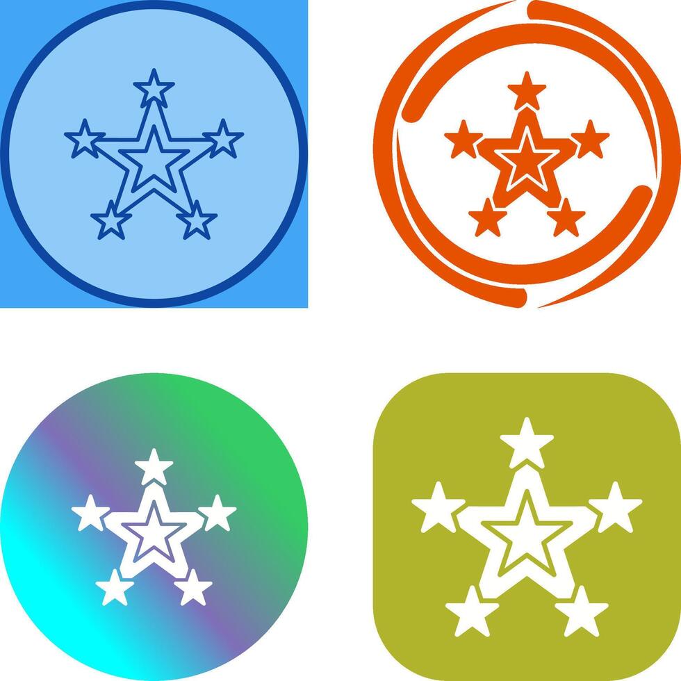 Star Icon Design vector