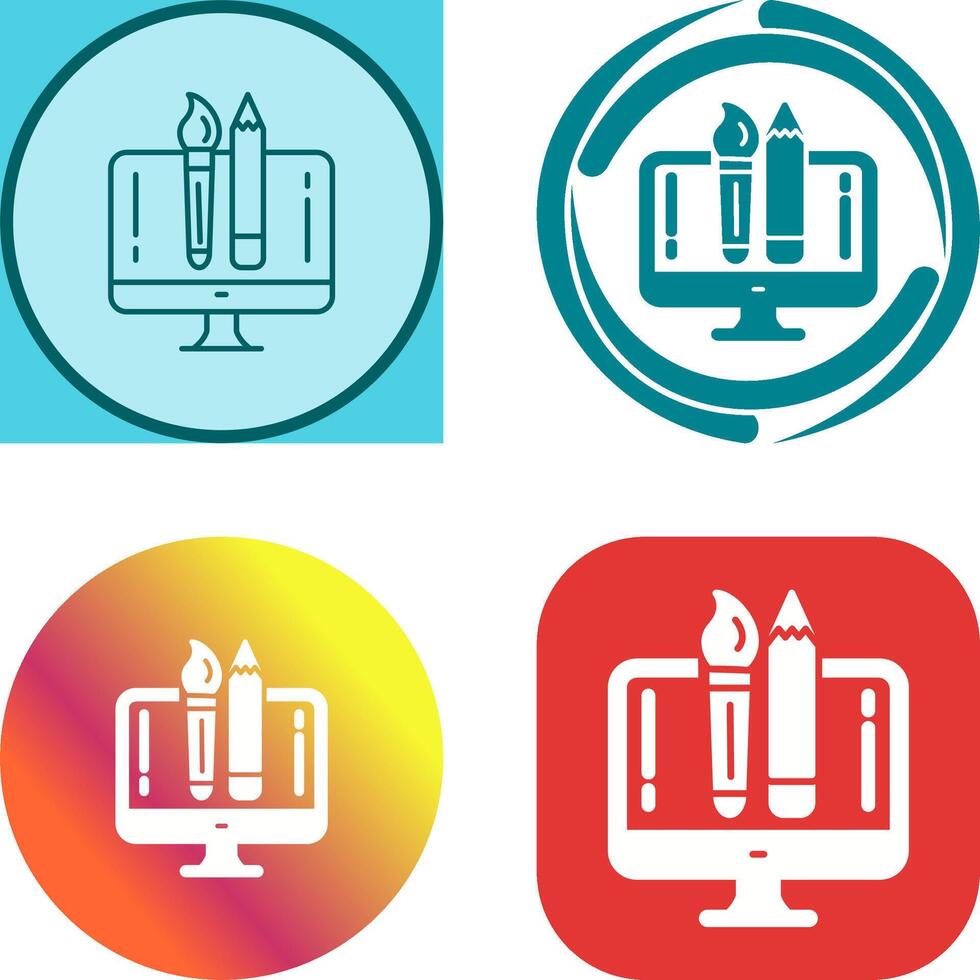 Creatie Design Icon Design vector