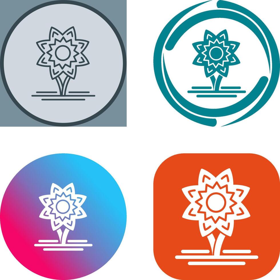 Daffodil Icon Design vector