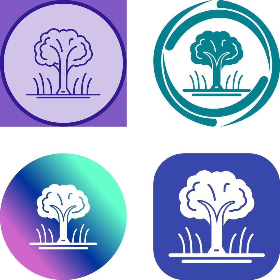 Tree Icon Design vector