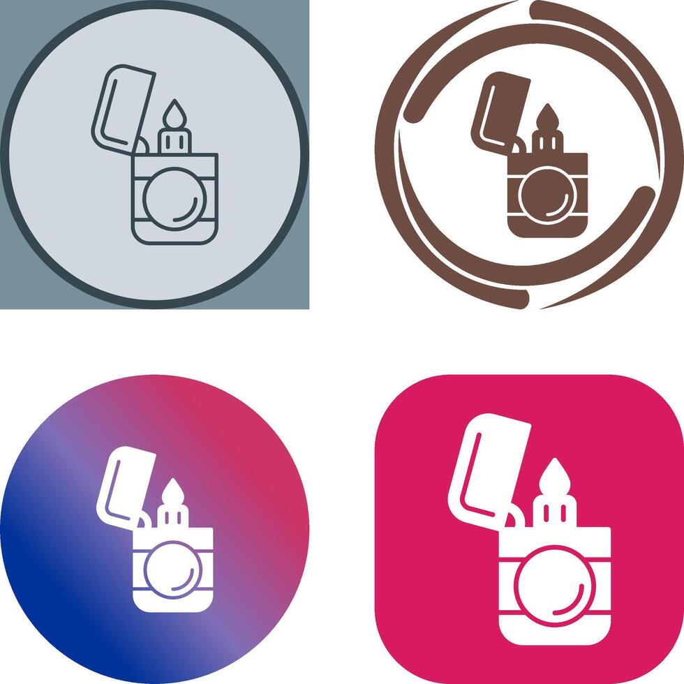 Lighter Icon Design vector