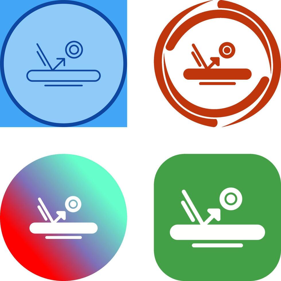 Bounce Icon Design vector