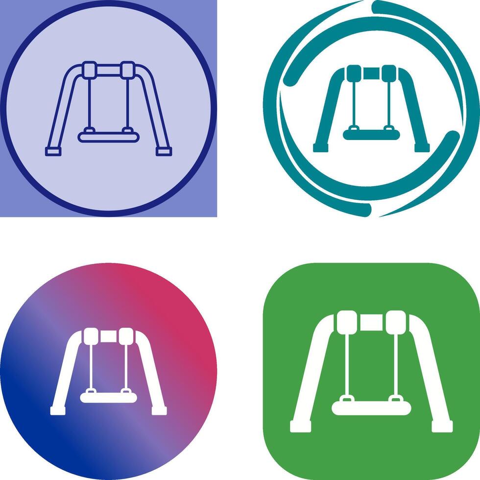 Swing Icon Design vector