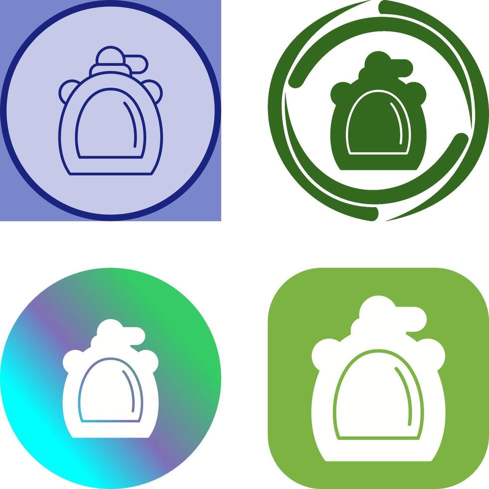 Canteen Icon Design vector
